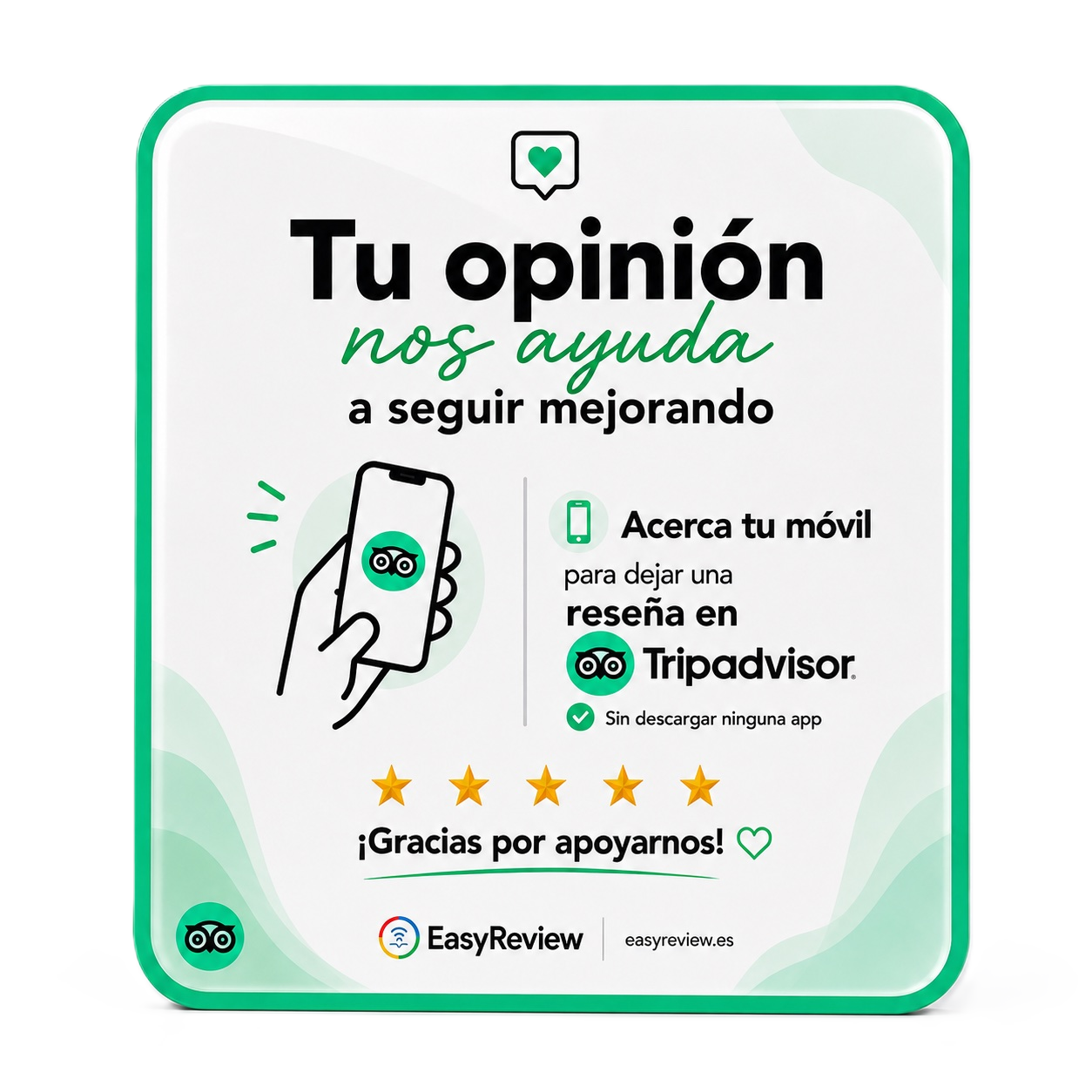 EasyReview para Tripadvisor